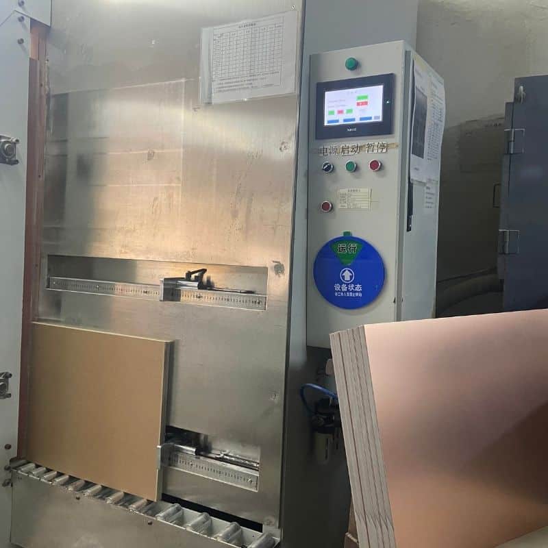 Panel cutting process in PCB manufacturing — preparing standard-sized boards for production